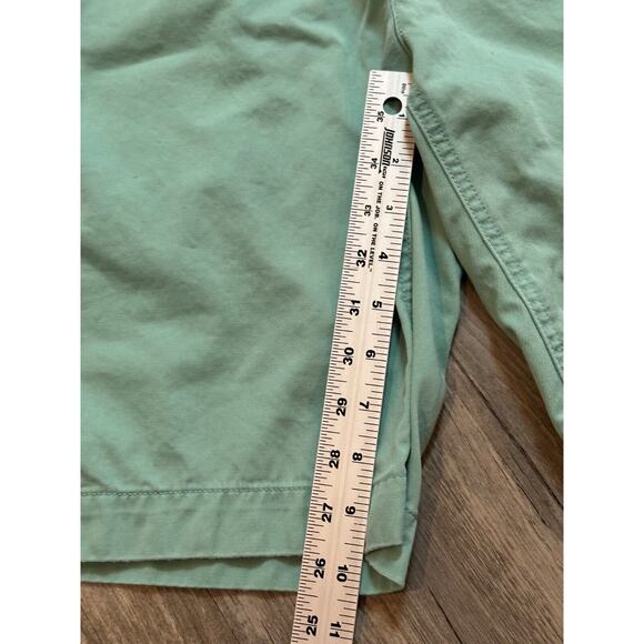 Polo Ralph Lauren Relaxed Fit 9" Chino Shorts Size 34 Faded Mint Green Blemish - Picture 3 of 7